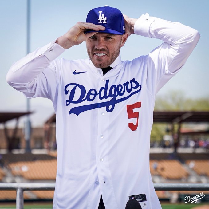 In a stunning turn of events, Freddie Freeman is now a Dodger. (Courtesy of Twitter)