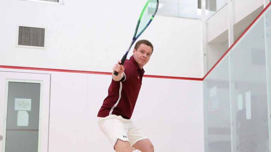 Winthrop Reed was one of the players selected to take part in the CSA Individual and Doubles Championship. (Courtesy of Fordham Athletics)