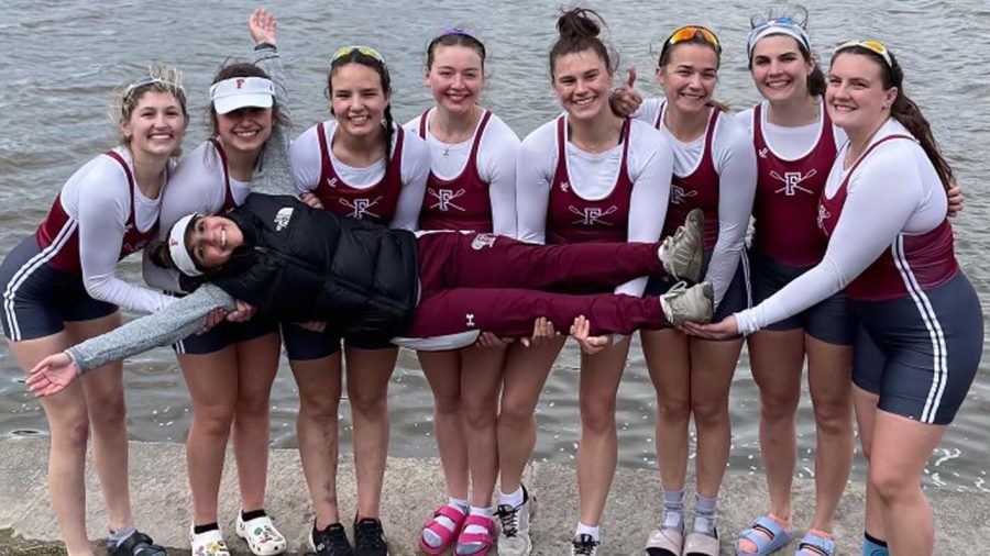 Rowing is back in action in Philadelphia. (Courtesy of Fordham Athletics) 
