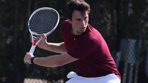 Jofre Segarra managed the only point for Fordham over the weekend in Philadelphia. (Courtesy of Fordham Athletics) 