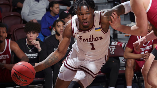 Chuba Ohams has the chamce to do something that hasn't been done since Smush Parker: play in the NBA. (Courtesy of Fordham Athletics)