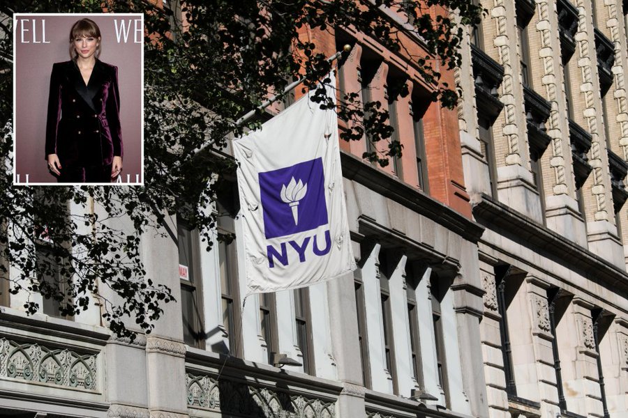 Taylor Swift will receive an honorary degree from NYU next month. (Courtesy of Twitter)