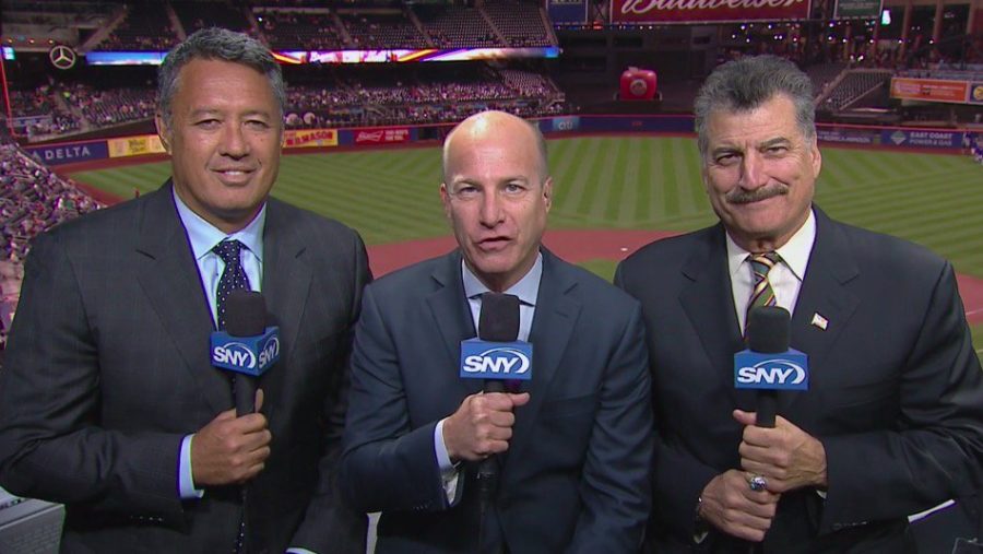 Gary Cohen, Keith Hernandez and Ron Darling combine to create one of the best broadcast teams in all of baseball. (Courtesy of Twitter)