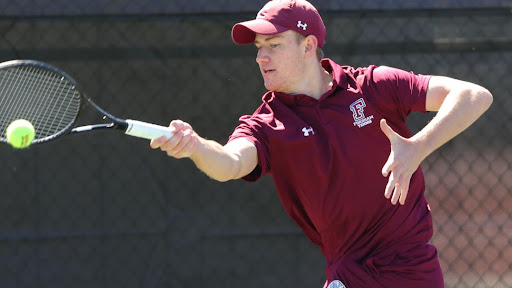 Tom Russwurm led the way for the Rams strong victory. (Courtesy of Fordham Athletics)