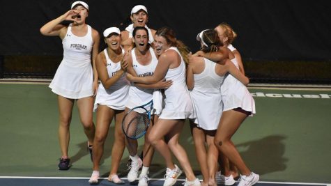 It was a magical run for Fordham Womens Tennis at the A-10s. (Courtesy of Fordham Athletics)