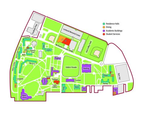 Fordhams campus has many different places for freshman to explore. (Courtesy of Pia Fischetti/The Fordham Ram)