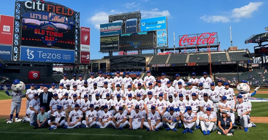 Mets royalty gathered at Citi Field to celebrate over 60 years of history. (Courtesy of Twitter)