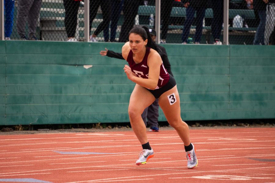 In her first Student Athlete Column, Mary Kathryn Underwood talks about her mindset as a runner. (Courtesy of Nicoleta Papavasilakis/The Fordham Ram)