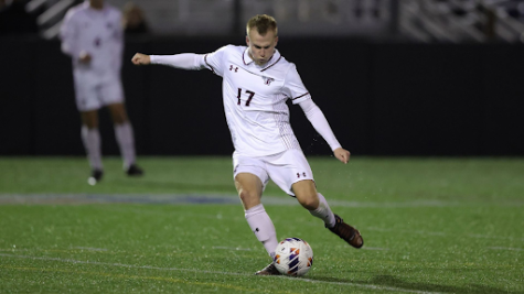 The Rams rallied in the 89th minute to tie the Minutemen. (Courtesy of Fordham Athletics)