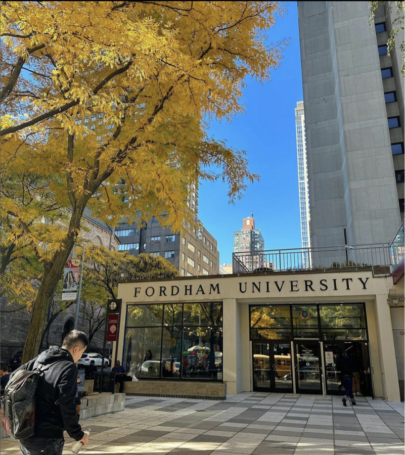 Fordham hosted a lecture featuring Patricia Sullivan, Ph.D. at the Lincoln Center campus. (Courtesy of Instagram)
