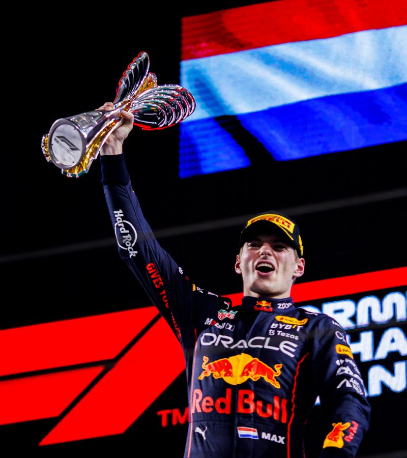 Max Verstappen races to another huge win to cap off the 2022 season. (Courtesy of Twitter)