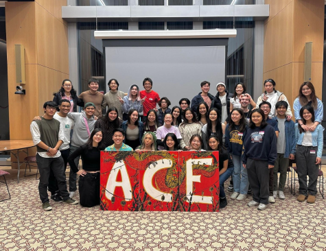Fordhams ACE hosted a banquet, where students could mingle and enjoy delicious food. (Courtesy of Kiki Chen for The Fordham Ram)