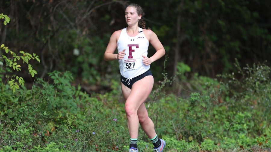 In her last year running Cross Country, Mary Kathryne Underwood reflects on her journey. (Courtesy of Fordham Athletics)
