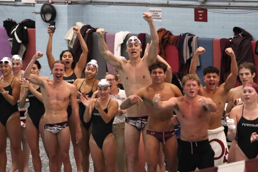 Swimming and Diving are off to an electric start in 2023. (Courtesy of Ellen Bergin)