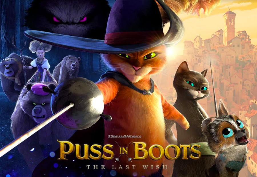 Puss+in+Boots+returns+to+the+silver+screen+in+%E2%80%9CPuss+in+Boots%3A+The+Last+Wish%E2%80%9D+after+his+12+year+hiatus.+%28Courtesy+of+Twitter%29