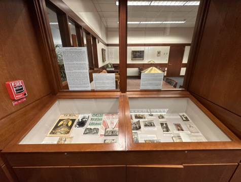 The Walsh Family Library has unveiled two exhibits “Confronting Hate: Antisemitism, Racism and the Resistance” and “The Remnants of Jewish Life in the Bronx.” (Courtesy of Emma Kim/The Fordham Ram)