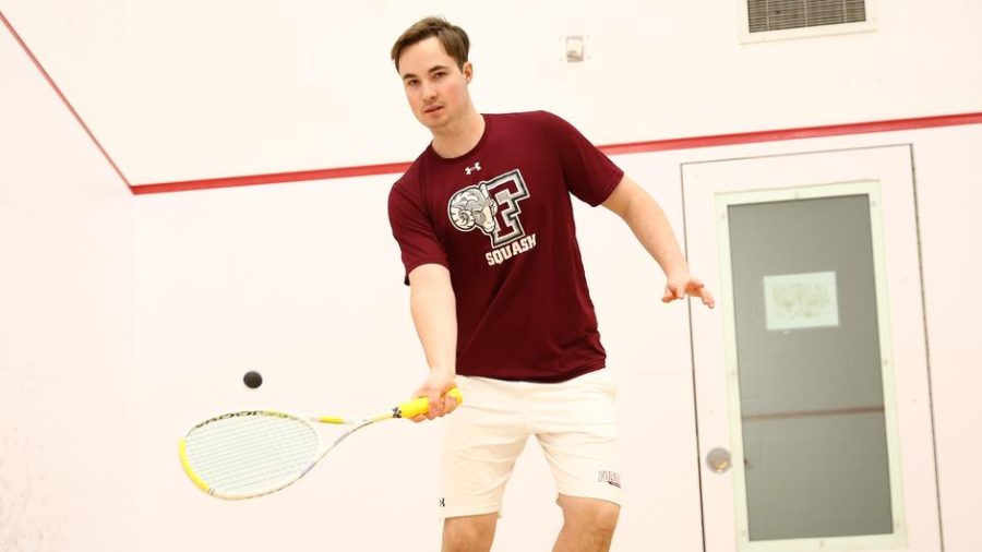 Robert Cruikshank and Fordham suffered two tough losses to begin the new year. (Courtesy of Fordham Athletics)