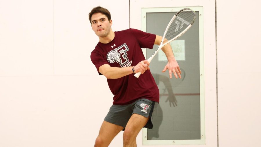 Squash protected their home court with three wins this past weekend. (Courtesy of Fordham Athletics)