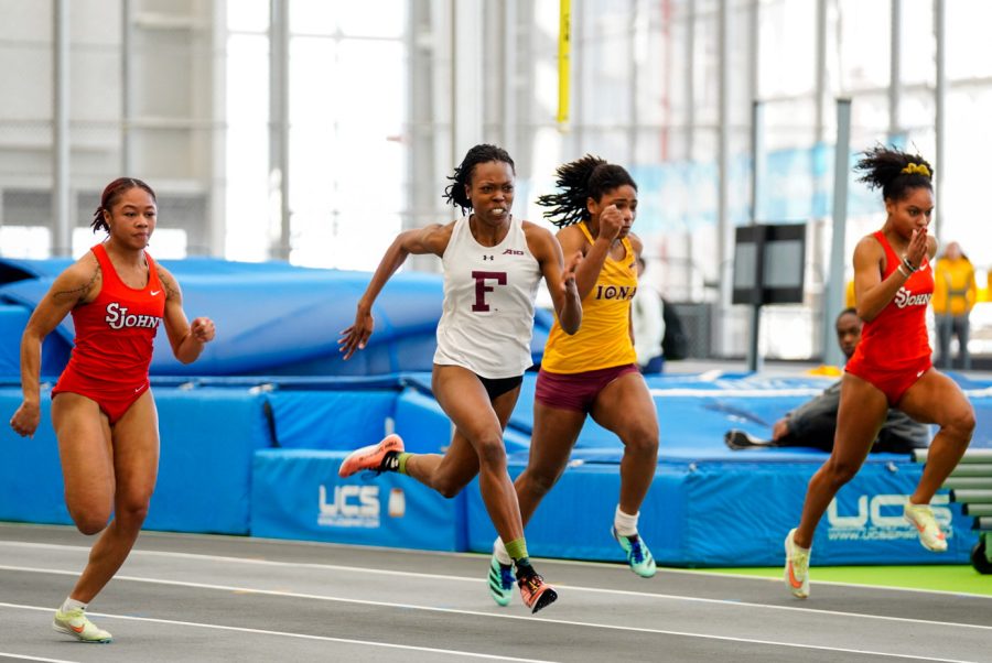 Kyla Hill broke her own record in the 60-yard dash over the weekend. (Courtesy of  Nicoleta Papavasilakis)