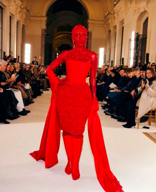 Paris designers show their couture. (Courtesy of Twitter)