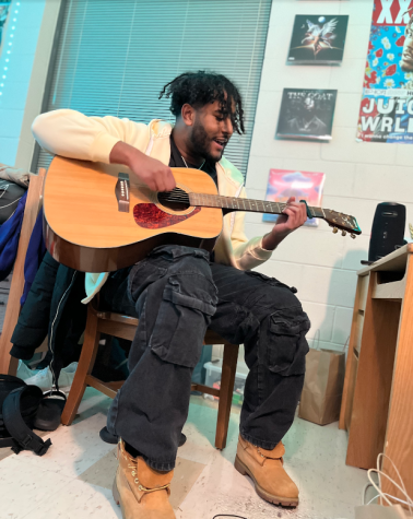 Satrohan realized his passion for songwriting during his freshman year. (Courtesy of Anthony Satrohan for The Fordham Ram)