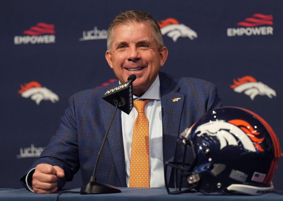 Sean Payton is now head coach of the Denver Broncos, one of the many coaching changes that have occurred this offseason. (Courtesy of Twitter)