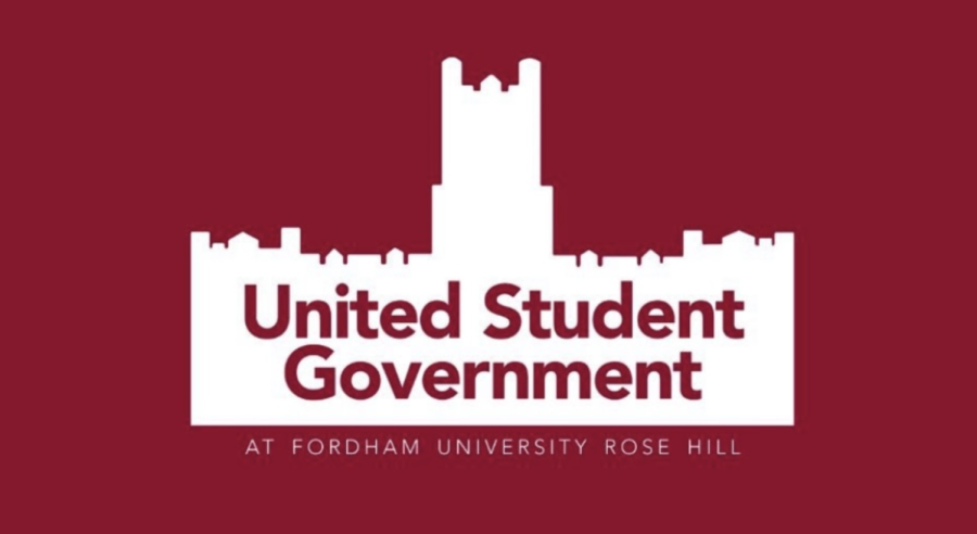 The+Fordham+Rose+Hill+Student+Government+%28USG%29%2C+heard+from+several+campus+groups%2C+including+RHA+and+OSI.+%28Courtesy+of+Instagram%29
