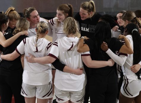 The road is over for Womens Basketball. (Courtesy of Fordham Athletics)