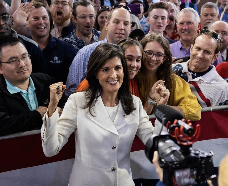 Nikki Haley will have to run to keep up in the 2024 presidential election. (Courtesy of Twitter)