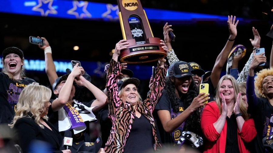 The+2023+Women%E2%80%99s+NCAA+Tournament+had+no+shortage+of+excitement.+%28Courtesy+of+Twitter%29