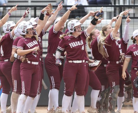 Fordham Softball received excellent pitching as they got back on track with three big wins over UMass. (Courtesy of Fordham Athletics)