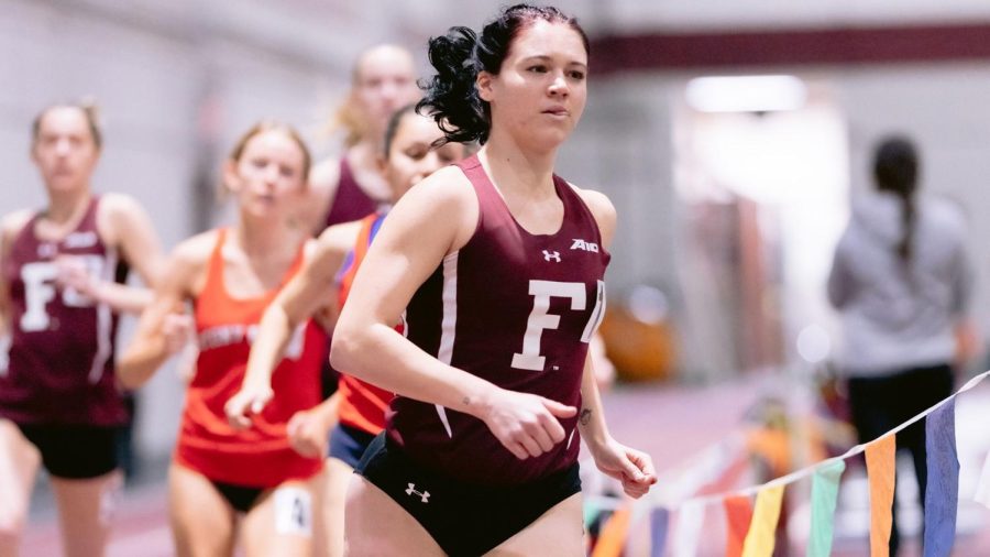 Being alone can be tough, but you can also be your biggest motivator. (Courtesy of Fordham Athletics)