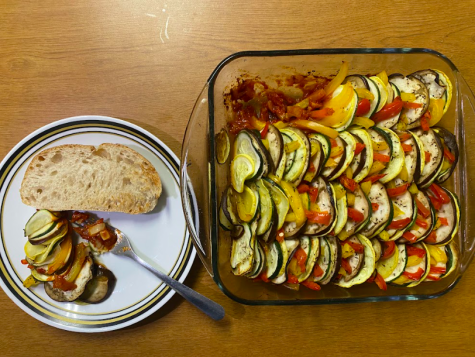Made famous by the Pixar film of the same name, ratatouille is a hearty vegan dish that will not disappoint. (Courtesy of Kari White/ The Fordham Ram)