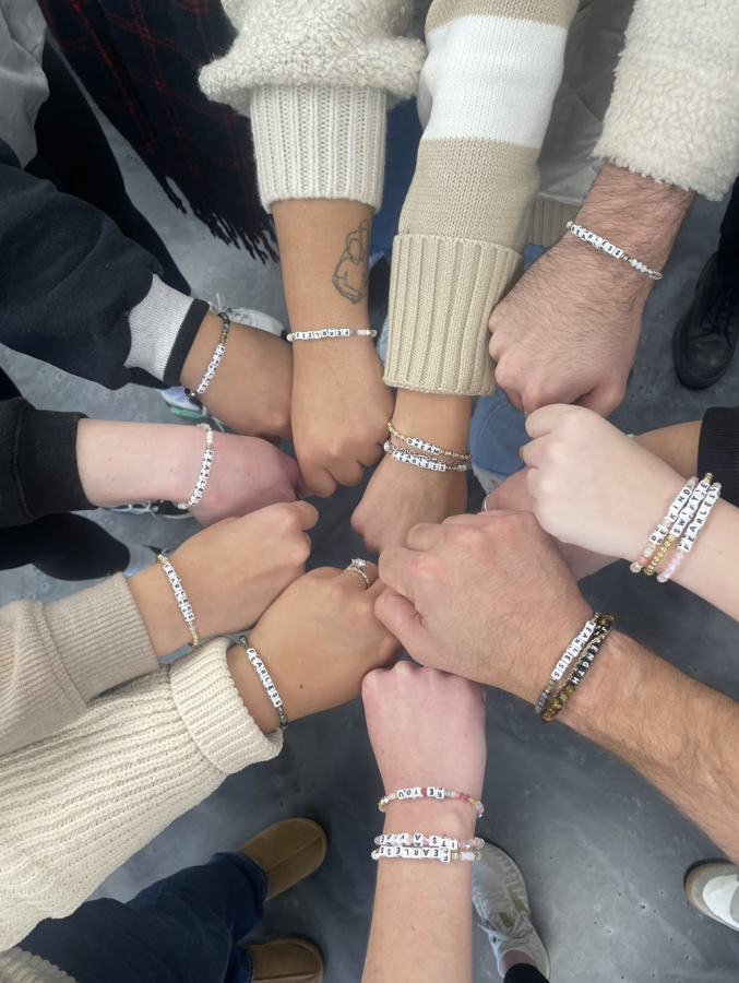 On Friday, CSM will hold  a bracelet making event, which includes the construction of bracelets displaying supportive messages for sexual misconduct survivors. (Courtesy of Twitter)