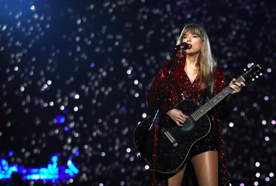 Taylor Swift’s “Eras Tour” recalls the highlights of her long career. (Courtesy of Instagram)