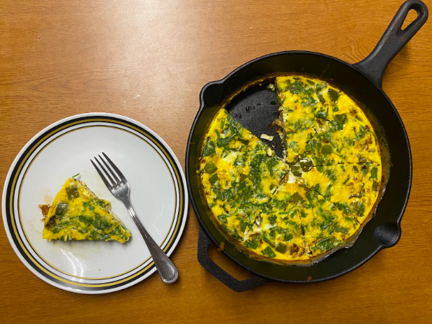 Easily shareable and perfect for meal-prepping, frittatas are a great option for the end of the semester. (Courtesy of  Kari White/The Fordham Ram)