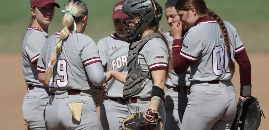 The Fordham Softball team is currently in the midst of a six-game skid. (Courtesy of Fordham Athletics)