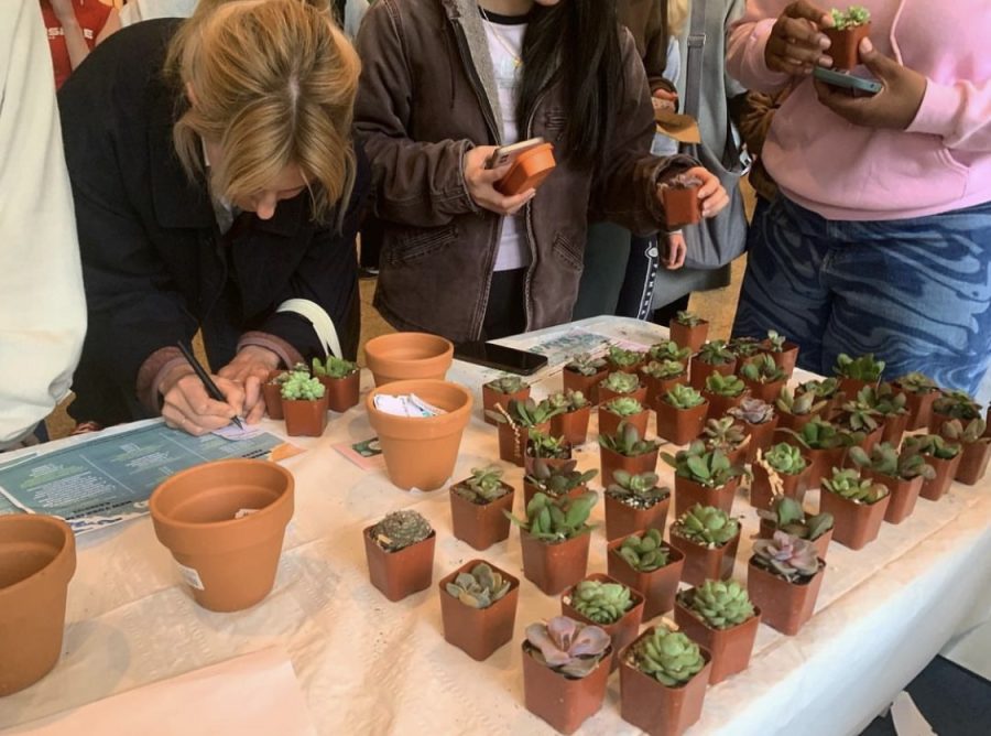 Fordhams United Student Government hosted events, such as Plant a Seed, in honor of Earth day. (Courtesy of Instagram)