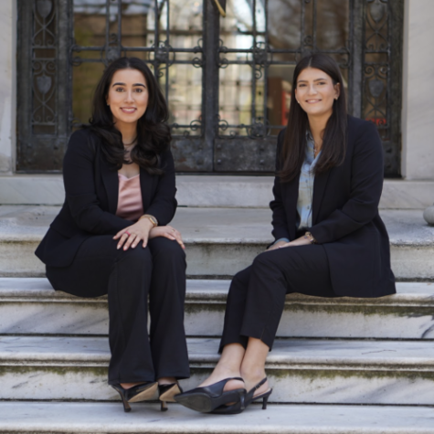 Briana Al-Omoush and Ava Coogan will serve as executive president and vice president for the 2023-24 school year. (Photo Courtesy of Fordham USG)