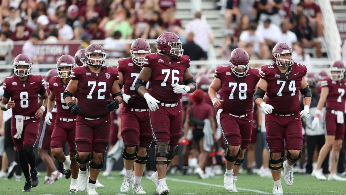 Fordham Football improved to 3-1 after a shutout win over Stonehill College at a rainy Moglia Stadium. (Courtesy of Fordham Athletics)