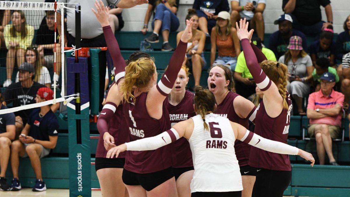Fordham Volleyball is off to a hot start, crusing past their opponents. (Photo Courtesy of Fordham Athletics)
