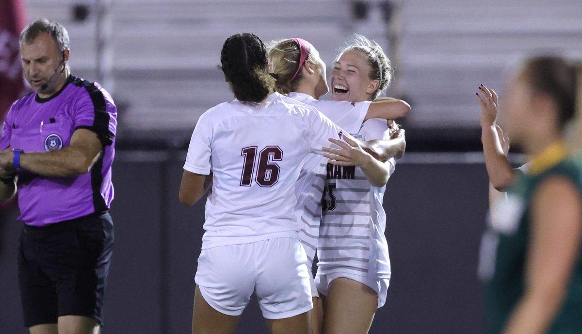 Womens Soccer rebounded after a bit of a tough stretch. (Courtesy of Fordham Athletics)