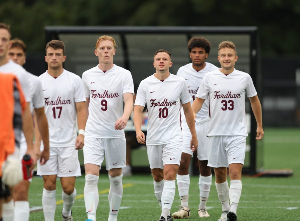 Fordham+Mens+Soccer+upset+a+UPenn+team+that+ranked+14th+in+the+nation+last+year.+%28Courtesy+of+Fordham+Athletics%29