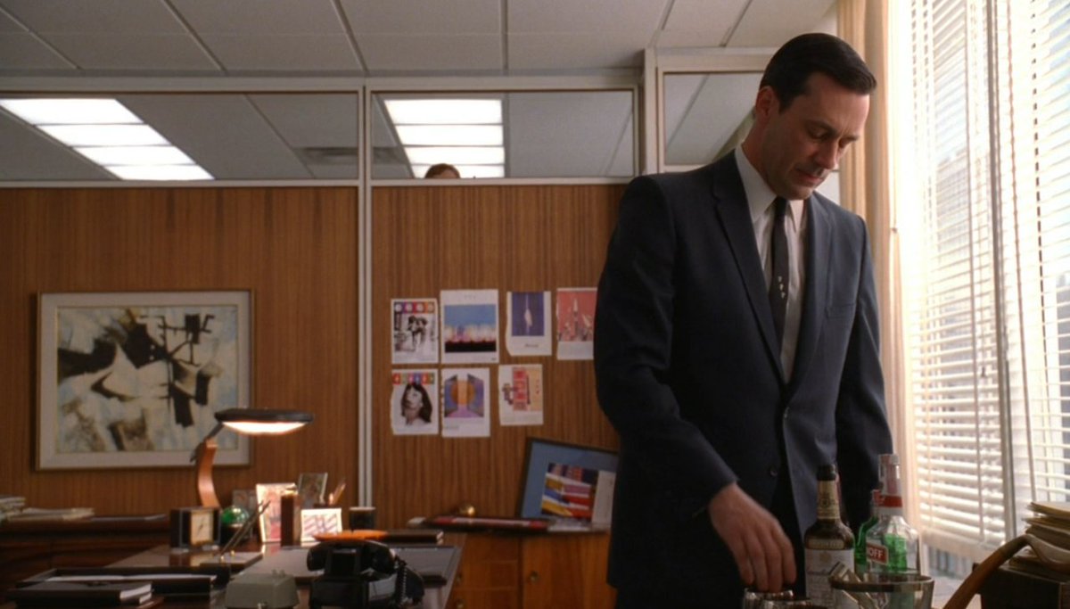 “Mad Men” is full of complicated characters and developed settings. (Courtesy of Twitter)