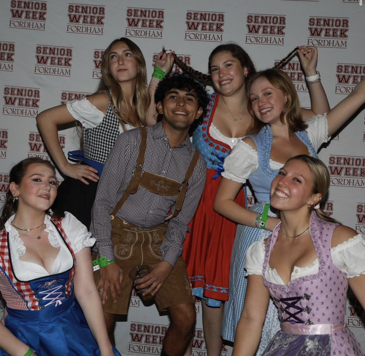 The Oktoberfest event, which has been held in years past, was an opportunity for current seniors to reflect on their time at Fordham, connect and network with other seniors and celebrate the rest of the exciting year ahead. (Courtesy of Instagram)