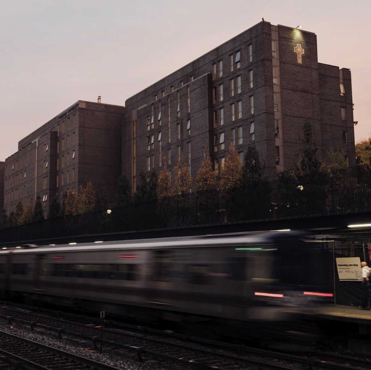 Commuters experience at Fordham differs from residents.