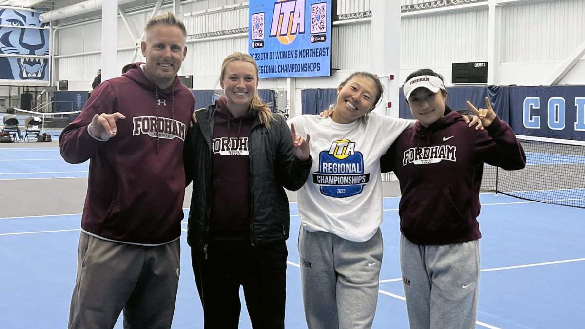 Fordham+Women%E2%80%99s+Tennis+had+three+players+advance+to+the+ITA+Super+Regionals+after+strong+showings+this+weekend.+%28Courtesy+of+Fordham+Athletics%29