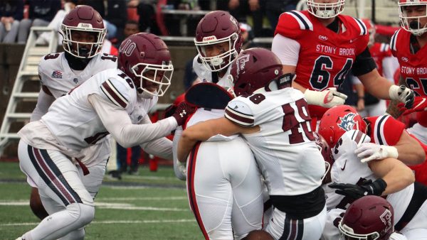 Fordham improved to 5-2 with a road win over Stony Brook on Oct. 14. (Courtesy of Fordham Athletics)