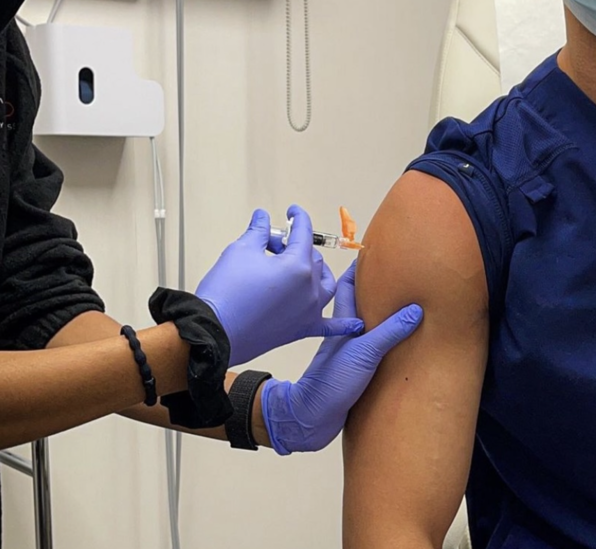 One precaution most people take is getting their flu shot, either at the University Health Center or a local pharmacy. The Health Center had flu shot events where students can walk in and get their shots. (Courtesy of Instagram)