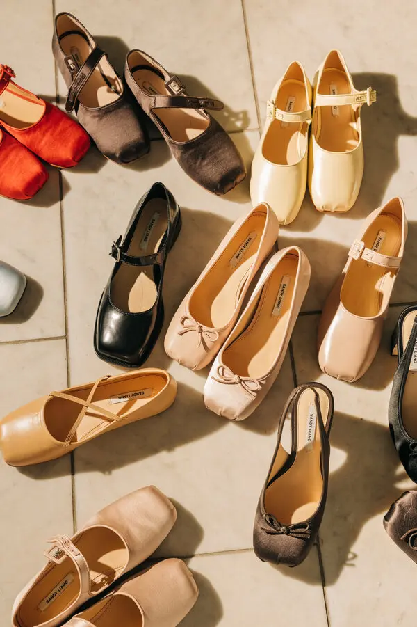 This year’s fall fashion trends are dominated by ballet flats and metallics. (Courtesy of Twitter)
